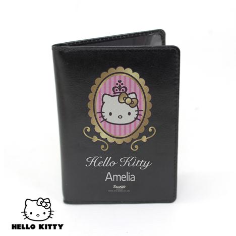 Personalised Hello Kitty Leather Passport Holder £14.99